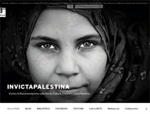 Tablet Screenshot of invictapalestina.org